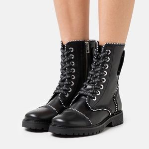 COPY - Zadig & Voltaire Joe Lace Up Ankle Boots